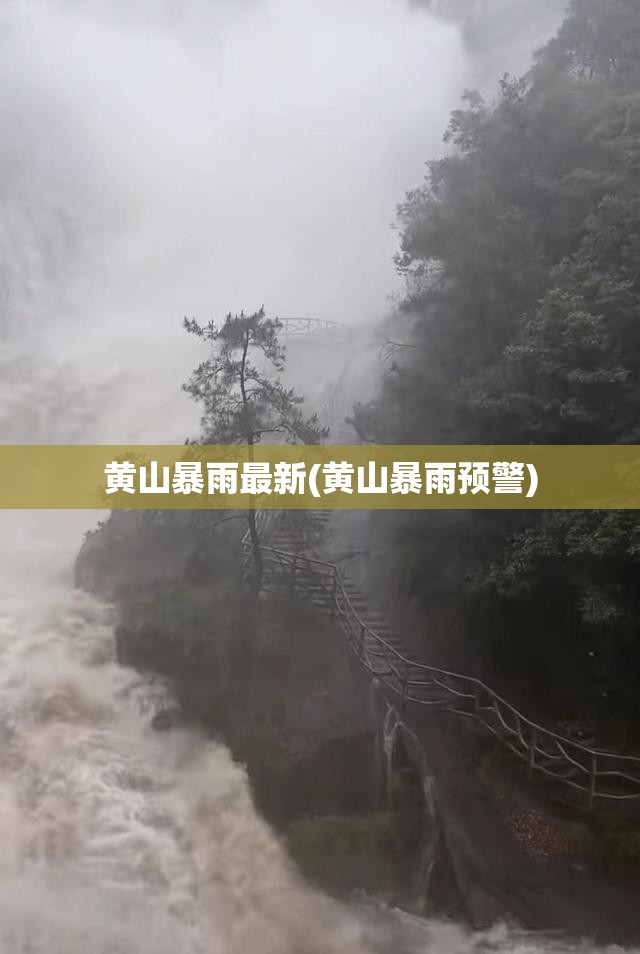 黄山暴雨最新(黄山暴雨预警)