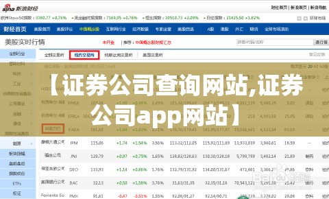 【证券公司查询网站,证券公司app网站】