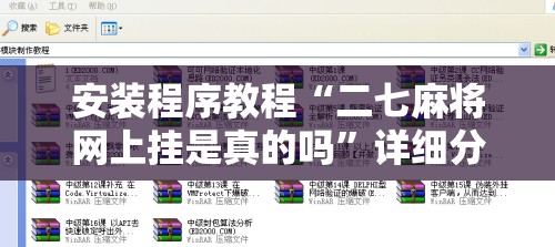 安装程序教程“二七麻将网上挂是真的吗”详细分享装挂步骤