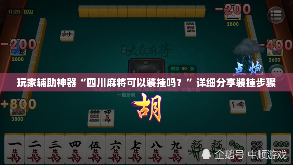 玩家辅助神器“四川麻将可以装挂吗？	”详细分享装挂步骤